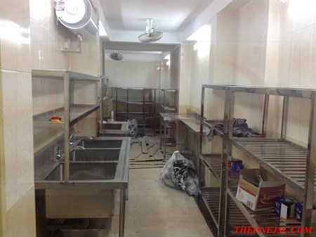 Bếp nhà hàng số 3 Phan Đình Phùng Hà Nội